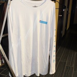 Hurley White Long Sleeve UV Tee